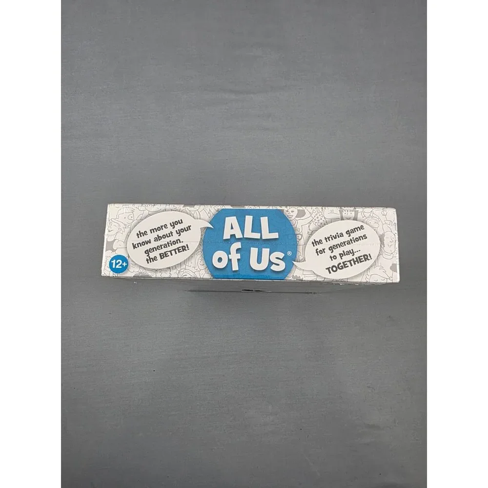 All of Us Family Trivia Game Multi Generational Family Reunion Card Holidays
